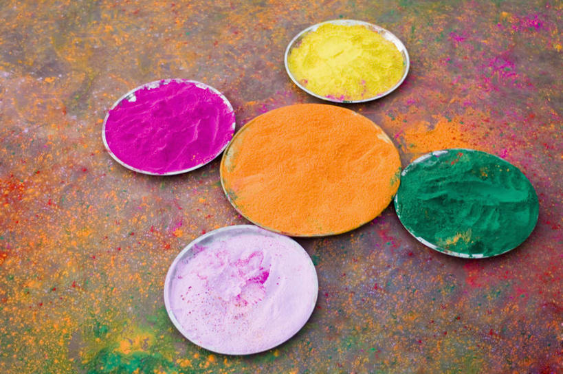 无人,横图,俯视,彩色,室外,特写,白天,静物,餐具,一堆,堆叠,堆积,碟子,粉末,盘,盘子,碟,粉,堆,五颜六色,色彩斑斓,五彩缤纷,粉状,粉剂,五彩斑斓,五光十色,彩图,高角度拍摄