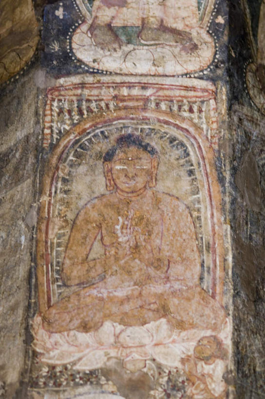 无人,竖图,室内,特写,白天,正面,旅游,度假,绘画,名胜古迹,标志建筑,地标,建筑,印度,亚洲,节日,遗迹,艺术,装饰,墙,古迹,文化,文物,娱乐,建设,古建筑,壁画,墙壁,墙面,祈祷,享受,休闲,健康,旅游胜地,放松,许愿,宗教,信仰,纪念,华丽,修饰,祈求,点缀,基督教,天主教,修道院,南亚,信念,古文明,印度共和国,衬托,美观,雅致,雅观,马哈拉施特拉邦,神学院,修院,隐修院,阿旃陀,平安,画画,彩图