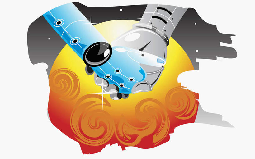 手,无人,两个人,握手,横图,插画,室内,特写,白天,白色背景,正面,爱情,探险,神秘,机器,数码,宇宙,高科技,科技,太阳,阴影,科学,太空,网络,星球,星星,高光,几何,计算机图形,浪漫,合成,图画,画,自然,温暖,温馨,手部,机械,恩爱,探索,恋人,太阳系,星系,单手,发现,电脑合成图,数码合成图,恒星,天体,和睦,科学技术,合成图,机器人,漫画,星体,天文学,外太空,写实,具体,具象,中心天体,男人,男性,年轻男性,年轻女性,女人,女性,情侣,搀手,拉手,手拉手,手握手,半身,彩图,伴侣,融洽