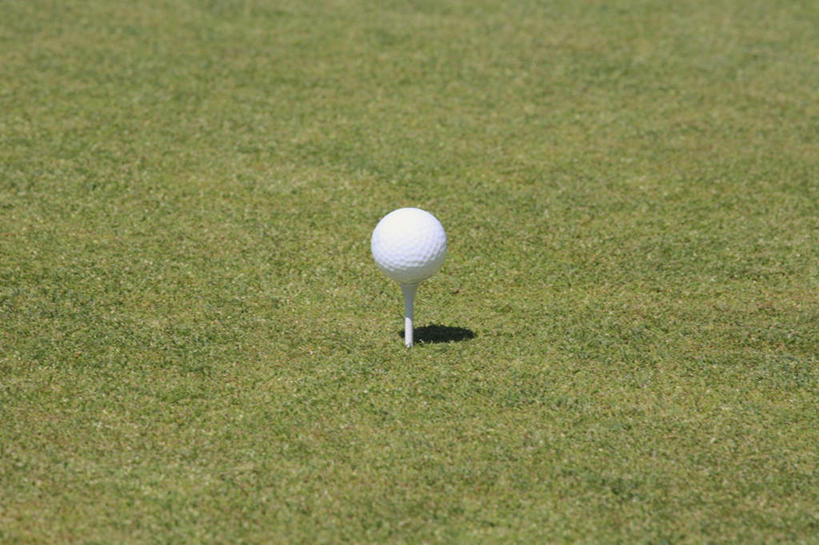 无人,横图,俯视,室外,特写,白天,美景,阴影,光线,木制,高尔夫,高尔夫球,影子,景观,球座,一个,白色,阳光,自然,木制品,景色,单个,支撑,高尔夫球杆,自然风光,高尔夫运动,高尔夫球具,支持,彩图,高角度拍摄