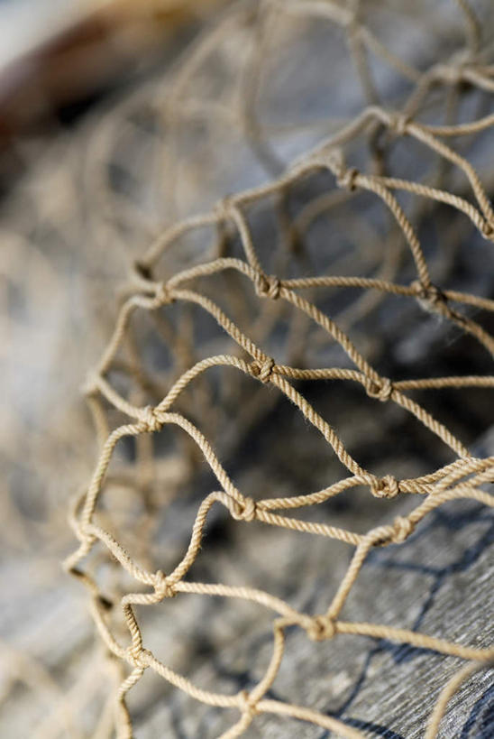 无人,竖图,室外,特写,白天,正面,石头,静物,阴影,朦胧,模糊,光线,石子,影子,阳光,渔网,渔具,抓捕,捕捞,鱼网,拉网,捕捞工具,石块,岩石,彩图