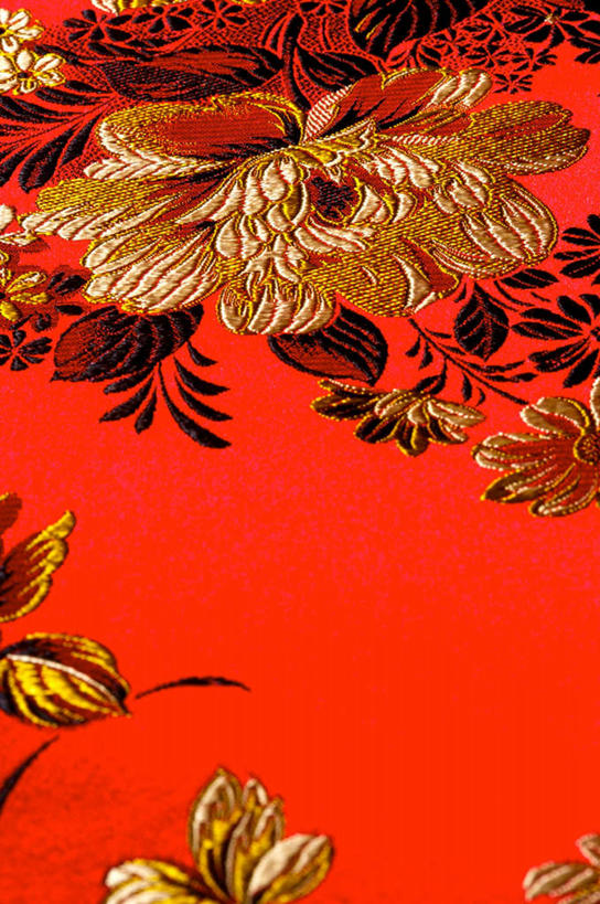 无人,竖图,室内,特写,白天,正面,静物,花纹,装饰,盛开,布,布料,图案,花蕾,布纹,一匹,花,花瓣,花朵,鲜花,红色,花苞,花蕊,摄影,影棚,华丽,修饰,布匹,点缀,衬托,美观,雅致,雅观,织锦,彩图,影棚拍摄,拍摄,锦缎,染织,丝织物,织锦缎