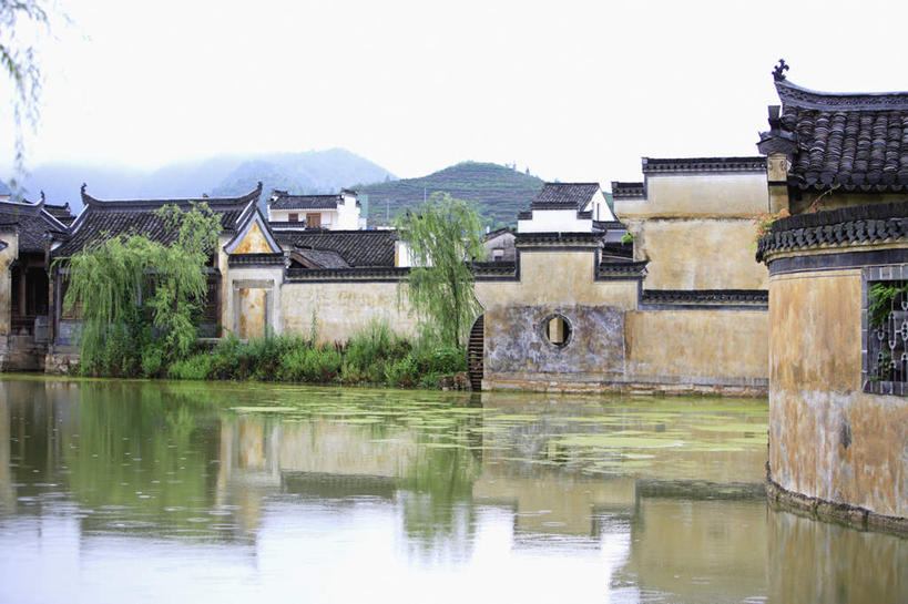 无人,家,横图,室外,白天,正面,旅游,度假,湖,湖泊,黄山,名胜古迹,水,植物,标志建筑,地标,建筑,柳树,中国,亚洲,遗迹,房屋,屋子,湖面,水流,水面,建筑群,古迹,文物,娱乐,建设,古建筑,楼房,垂柳,民居,住宅,树,树木,绿色,自然,湖水,享受,休闲,旅游胜地,放松,生长,成长,古文明,东亚,安徽,安徽省,黄山市,中华人民共和国,华东地区,皖,倒挂柳,垂枝柳,彩图,房子,呈坎村,呈坎镇,徽州区,徽派建筑,徽派民居