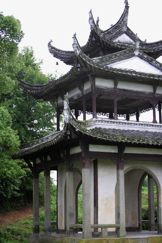 无人,竖图,室外,白天,正面,旅游,度假,美景,植物,标志建筑,地标,建筑,中国,亚洲,景观,建筑群,娱乐,建设,树,树木,绿色,自然,凉亭,享受,休闲,景色,放松,生长,成长,自然风光,东亚,安徽,安徽省,中华人民共和国,华东地区,皖,亭台楼阁,彩图