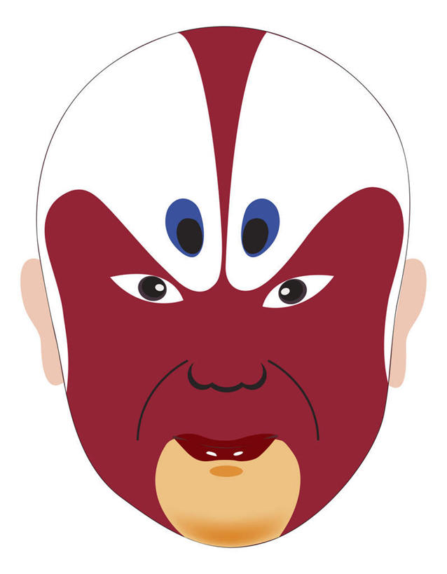 无人,竖图,插画,室内,特写,白天,白色背景,正面,数码,科技,阴影,装饰,网络,面具,高光,几何,计算机图形,合成,图画,文化,画,一个,红色,白色,脸谱,遮,遮掩,单个,华丽,修饰,点缀,电脑合成图,数码合成图,掩盖,遮挡,合成图,中国文化,漫画,京剧,将军,遮盖,戏曲,国粹,写实,具体,具象,衬托,美观,雅致,雅观,掩饰,将领,彩图,公覆,黄盖,国剧,京戏,平剧,中国戏曲,京剧脸谱,传统文化,拟人