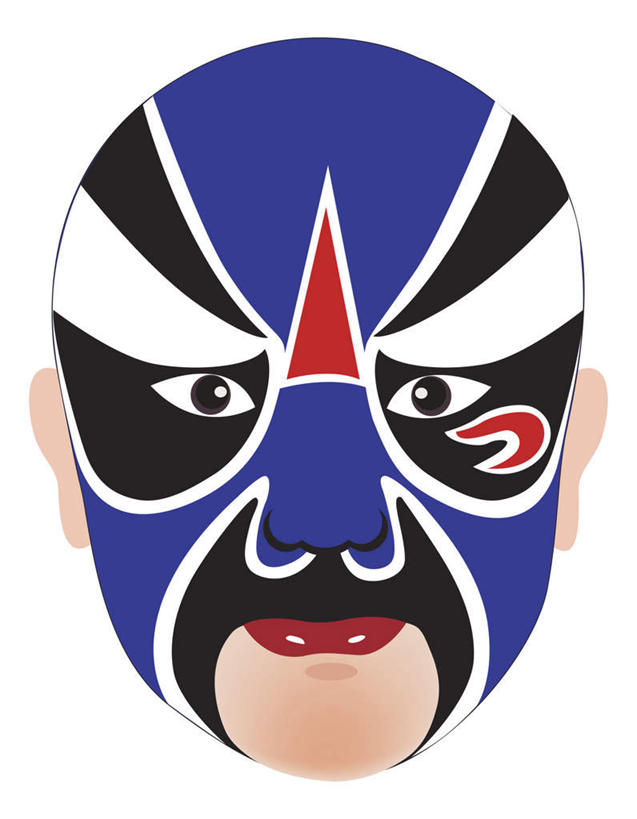 无人,竖图,插画,室内,特写,白天,白色背景,正面,数码,科技,阴影,装饰,网络,面具,高光,几何,计算机图形,合成,图画,文化,画,一个,红色,蓝色,黑色,脸谱,遮,遮掩,单个,华丽,修饰,点缀,电脑合成图,数码合成图,掩盖,遮挡,合成图,中国文化,漫画,京剧,遮盖,戏曲,国粹,写实,具体,具象,衬托,美观,雅致,雅观,掩饰,彩图,国剧,京戏,平剧,中国戏曲,京剧脸谱,传统文化,拟人