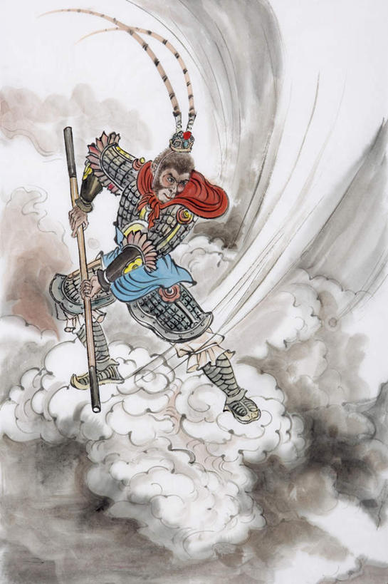 无人,站,竖图,插画,室内,白天,白色背景,正面,安全,数码,科技,羽毛,握,阴影,轻盈,柔软,神话,网络,盔甲,云,云朵,防护,高光,几何,计算机图形,合成,云彩,图画,注视,画,祥云,白云,观察,看,站着,武器,握着,孙悟空,小说,观看,保护,电脑合成图,数码合成图,察看,合成图,关注,文学,金箍棒,兵器,善良,保险,防御,漫画,忠诚,铠甲,写实,具体,具象,轻柔,防具,防卫,冲动,名著,四大名著,西游记,西游释厄传,弼马温,大圣,斗战胜佛,灵明石猴,美猴王,齐天大圣,孙行者,悟空,定海神针,定海神珍,灵阳棒,如意金箍棒,天河镇底神珍,聪明,平安,站立,彩图,全身,甲胄