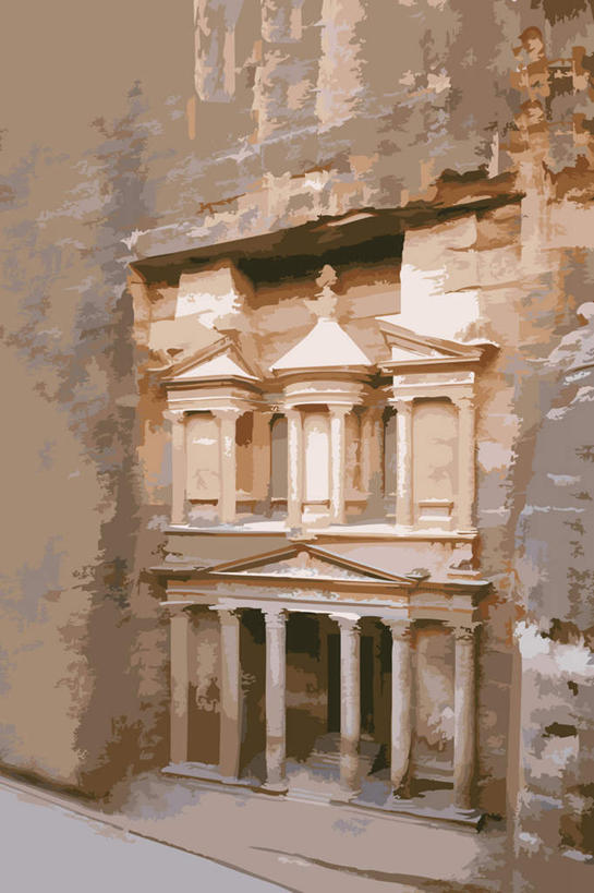 无人,竖图,插画,室内,白天,正面,旅游,度假,数码,科技,名胜古迹,标志建筑,地标,建筑,约旦,亚洲,阴影,遗迹,光线,网络,影子,柱子,墙,拱门,古城,高光,几何,计算机图形,合成,图画,古迹,文物,娱乐,建设,古建筑,废墟,墙壁,墙面,画,阳光,享受,休闲,旅游胜地,放松,电脑合成图,数码合成图,合成图,西亚,漫画,古文明,佩特拉,写实,具体,具象,佩特拉城,佩特拉古城,佩特拉遗址,约旦哈希姆王国,彩图