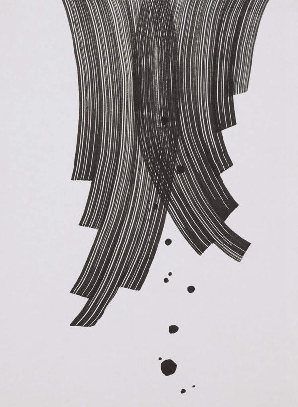 无人,竖图,室内,白天,正面,抽象,绘画,灰色背景,日本文化,艺术,纹路,纹理,线条,古典,文化,黑色,灰色,工艺品,品味,美术,水彩画,高雅,肌理,美学,彩图,吹画,吹墨画