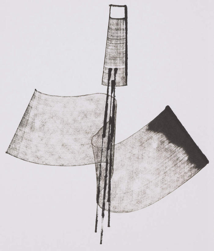 无人,竖图,室内,白天,正面,抽象,绘画,灰色背景,日本文化,艺术,纹路,纹理,线条,古典,文化,黑色,灰色,工艺品,品味,美术,水彩画,高雅,肌理,美学,彩图,吹画,吹墨画