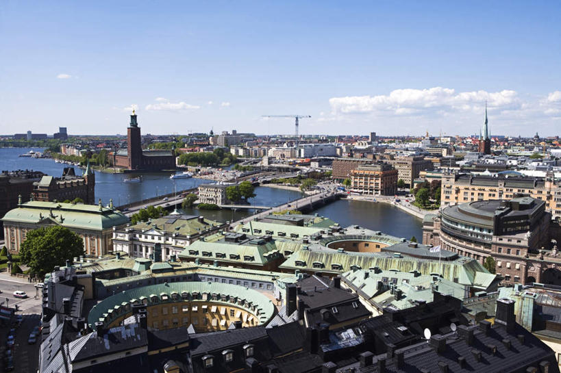 无人,音乐厅,家,横图,俯视,室外,白天,旅游,度假,美景,城市风光,标志建筑,城市,地标,建筑,瑞典,欧洲,阴影,光线,影子,房屋,屋子,景观,云,云朵,公寓,首都,云彩,娱乐,建设,洋房,楼房,住宅,蓝色,白云,蓝天,天空,阳光,天,享受,休闲,景色,放松,晴朗,斯堪的纳维亚,北欧,斯德哥尔摩,斯堪的纳维亚半岛,瑞典王国,晴空,彩图,高角度拍摄,房子,演奏厅