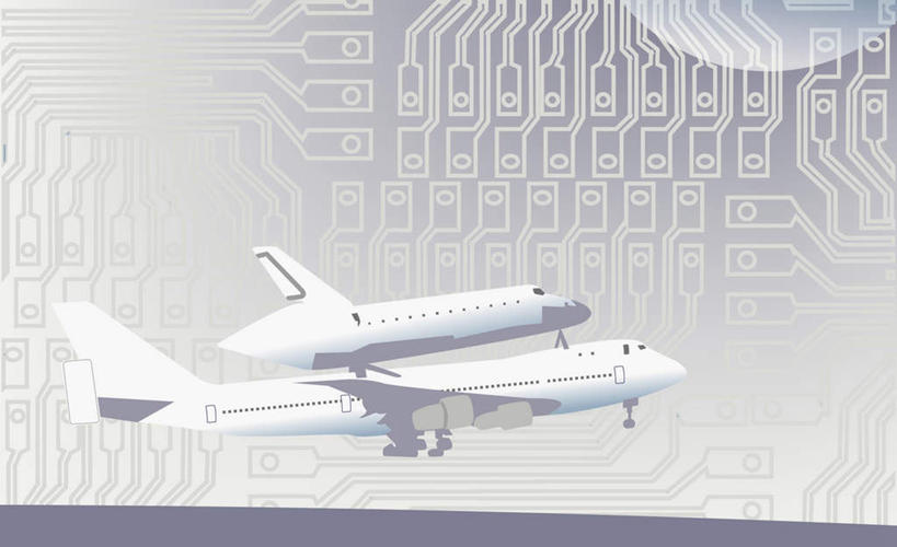 无人,横图,插画,室内,白天,正面,数码,航天,科技,飞机,阴影,科学,网络,电路板,交通,高光,几何,计算机图形,合成,图画,航空,画,交通工具,运输,线路板,电脑合成图,数码合成图,印刷电路板,客机,合成图,载具,航天飞机,漫画,写实,具体,具象,PCB板铝基板,PCB电路板,超薄电路板,超薄线路板,高频板,太空穿梭机,太空梭,载人航天器,彩图