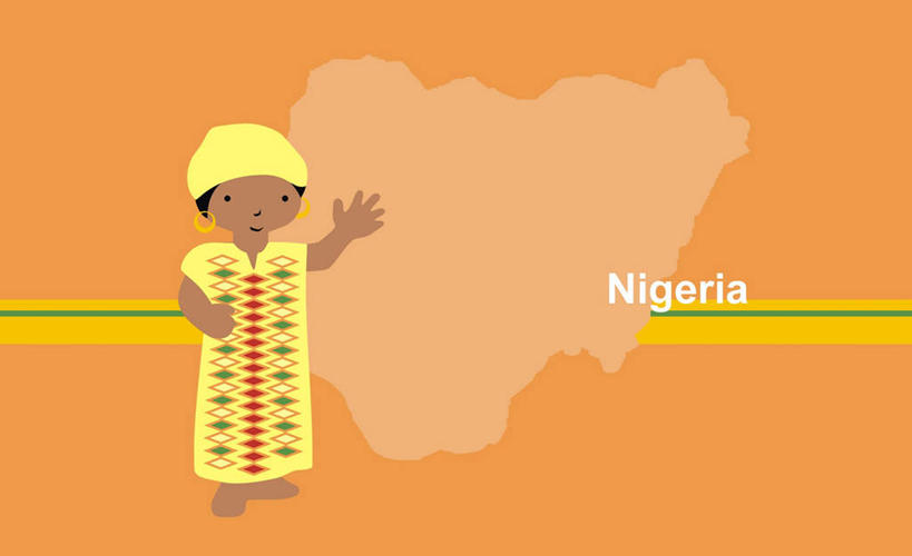 西方人,儿童,一个人,无人,站,举,横图,插画,室内,白天,正面,民族服装,纯洁,数码,科技,帽子,欧洲,非洲,尼日利亚,黑人,欧洲人,仅一个女性,仅一个人,一排,许多,橙色背景,阴影,整齐,网络,英文,标志,文字,线条,字符,字母,很多,高光,几何,计算机图形,合成,图画,注视,标识,画,排列,小孩,黄色,白色,观察,看,托,站着,仅一个小孩,可爱,童年,童趣,观看,英文字母,电脑合成图,数码合成图,察看,合成图,队列,关注,漫画,童真,烂漫,无邪,写实,具体,具象,一顶,阿非利加洲,尼日利亚联邦共和国,天真,女孩,女人,女性,非洲人,孩子,举起,举手,举着,向上举,向上伸,向上托,站立,彩图,全身,传统服装,民俗服,女生