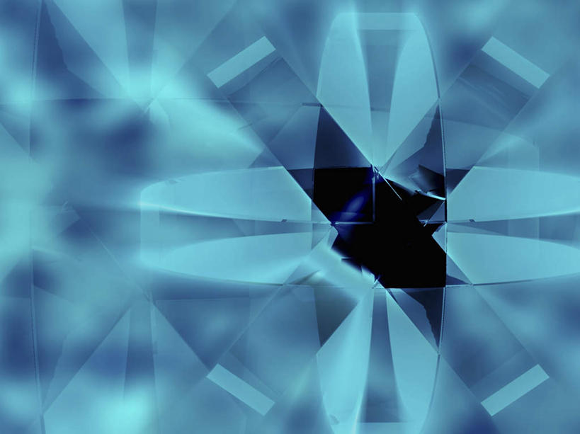 无人,横图,插画,室内,白天,正面,抽象,数码,科技,阴影,对称,网络,线条,高光,几何,计算机图形,合成,图画,画,蓝色,夸张,庞大,复杂,电脑合成图,数码合成图,合成图,特效,漫画,深奥,繁杂,流畅,彩图