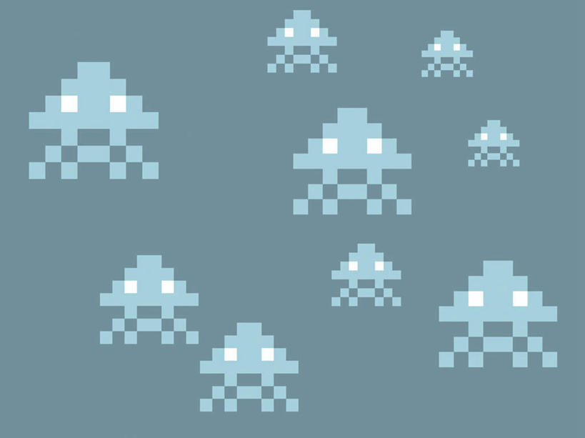 无人,横图,插画,室内,白天,正面,数码,科技,许多,绿色背景,阴影,形状,网络,马赛克,图形,很多,高光,几何,计算机图形,美丽,合成,图画,海洋生物,无脊椎动物,画,电脑合成图,数码合成图,合成图,水生动物,浮游动物,水生物,凶猛,漫画,海底动物,写实,具体,具象,形态,外形,水母,彩图