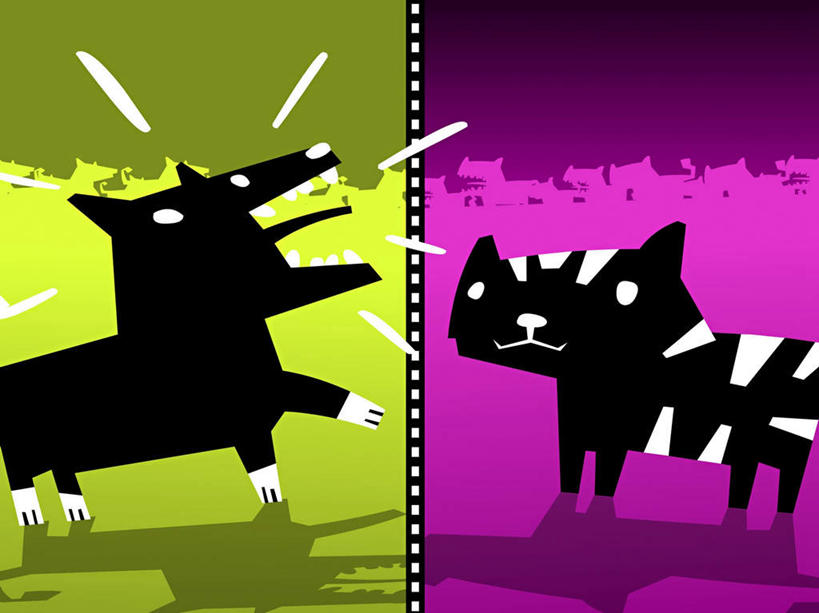 无人,站,横图,插画,室内,白天,正面,数码,科技,哺乳动物,宠物,虎,狗,野生动物,阴影,网络,高光,几何,计算机图形,合成,图画,注视,文化,传统,十二生肖,画,黄色,紫色,黑色,动物,观察,看,站着,张嘴,两只,属相,可爱,生肖,观看,电脑合成图,数码合成图,察看,合成图,关注,凶猛,漫画,张大嘴巴,忠诚,写实,具体,具象,兽历,残暴,凶残,张开嘴,犬,老虎,站立,半身,彩图