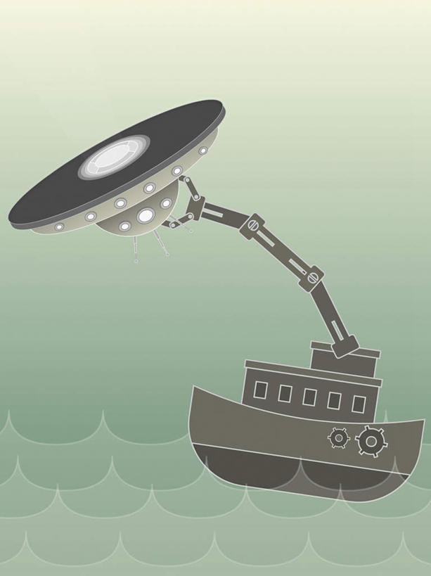 无人,竖图,插画,室内,白天,正面,数码,科技,海浪,海洋,船,一艘,阴影,网络,浪花,高光,几何,计算机图形,合成,图画,画,海水,飞碟,交通工具,电脑合成图,数码合成图,合成图,载具,货船,漫画,海景,写实,具体,具象,不明飞行物,大海,风浪,海,海水的波动,近岸浪,涌浪,彩图,商船