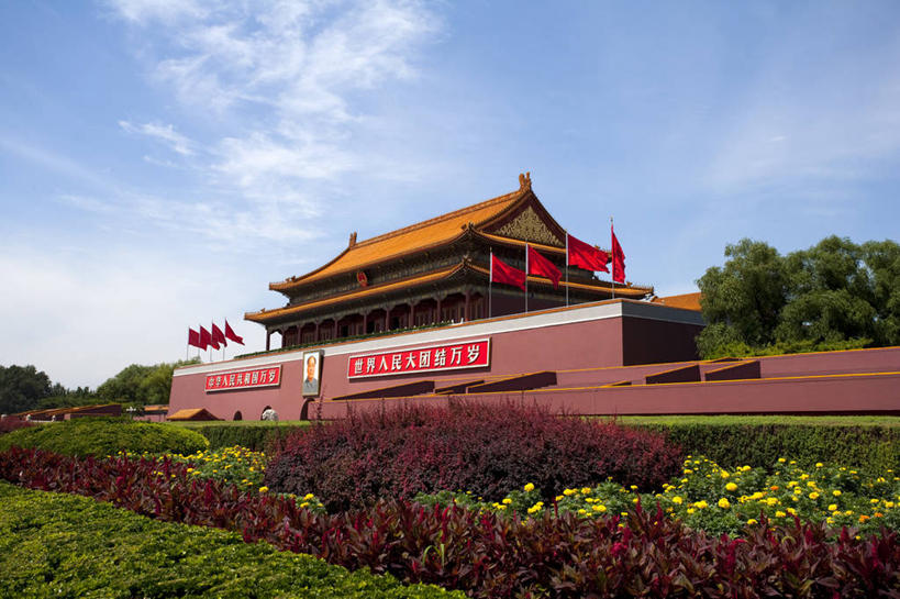 无人,故宫,天安门,横图,室外,白天,旅游,度假,骄傲,建筑,北京,中国,亚洲,大门,首都,宏伟,历史,传统,城墙,蓝色,风景,地标建筑,摄影,城楼,风格,都市风光,中国文化,古典风格,东亚,万里无云,彩图,旅行,传统文化,过去