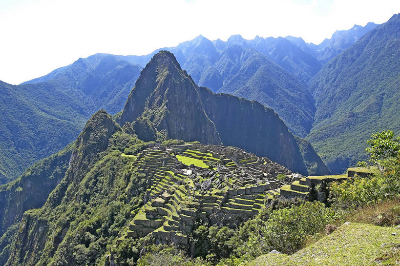 无人,横图,室外,白天,美景,山,秘鲁,地形,景观,南,图像,历史,树,绿色,风景,自然,景色,摄影,考古学,自然风光,彩图,旅行,过去