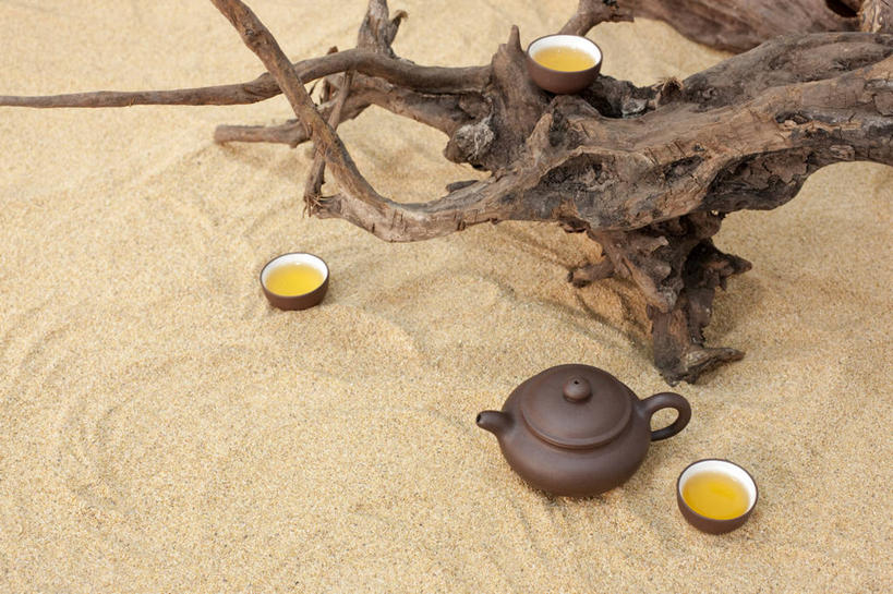 无人,横图,特写,茶,沙子,茶道,食品,枝,饮品,杯,饮食,食物,饮料,茶壶,容器,摄影,紫砂壶,可口,中国文化,热饮,东亚文化,适口,茶杯,彩图,影棚拍摄,传统文化