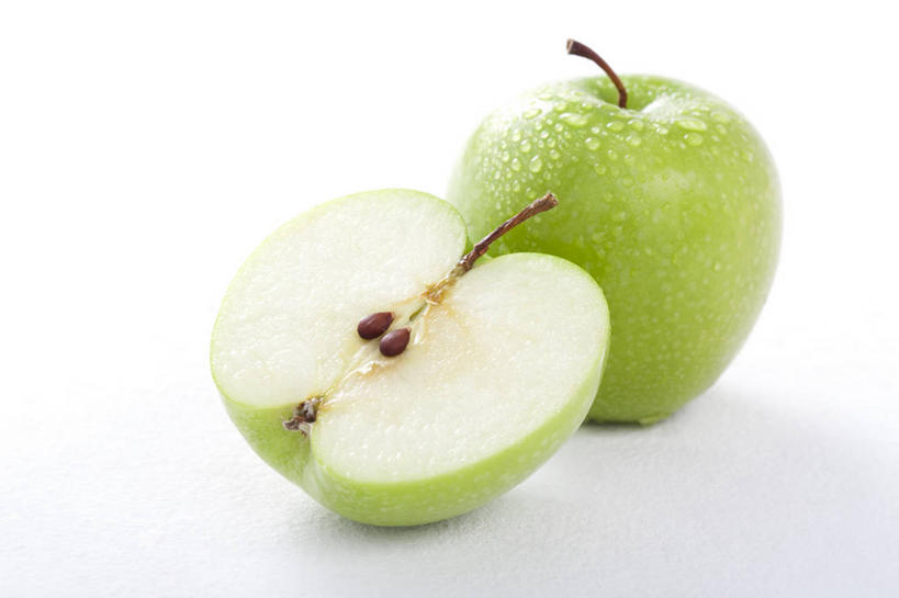 无人,横图,室内,特写,背景,苹果,静物,水果,北京,反射,水滴,饮食,绿色,摄影,清新,横截面,健康食物,烹调用具,彩图,影棚拍摄