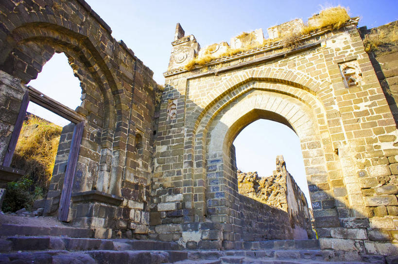 无人,横图,室外,白天,旅游,建筑,印度,亚洲,废墟,风景,地标建筑,摄影,建造,要塞,世界自然遗产,拉贾斯坦邦,焦特普尔,彩图,旅行