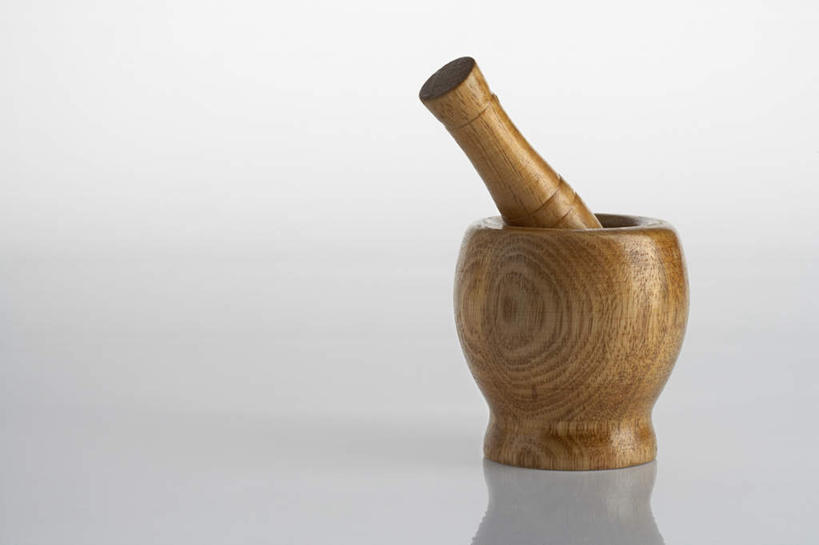 横图,留白,白色背景,静物,准备,反射,木制,材料,褐色,设备,传统,物品,两个,碗,摄影,研磨,简单,研磨器,厨房器具,磨光机,烹调,彩图,影棚拍摄