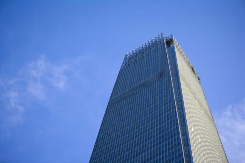 无人,办公室,横图,仰视,城市,建筑,摩天大楼,北京,中国,亚洲,现代,一个,办公大楼,摄影,单个,部分,东亚,彩图,低角度拍摄,北京CBD,中国国际贸易中心