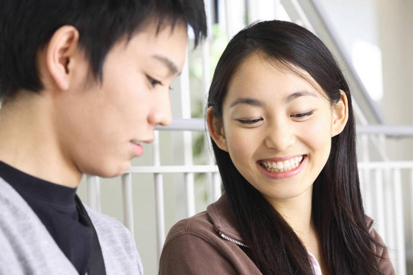 东方人,少年,学生,微笑,团队,教育,生活方式,异性恋,男人,男性,女人,亚洲人,年轻人,彩图,大学