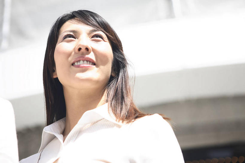 东方人,笑,微笑,室外,友谊,亚洲,约会,生活方式,异性恋,男人,男性,女人,亚洲人,年轻人,彩图,爱