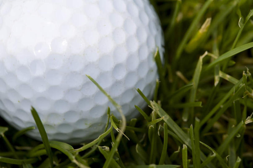 室外,特写,留白,运动,北京,中国,亚洲,高尔夫球,草,绿色,东亚,高尔夫球运动,休闲活动,彩图