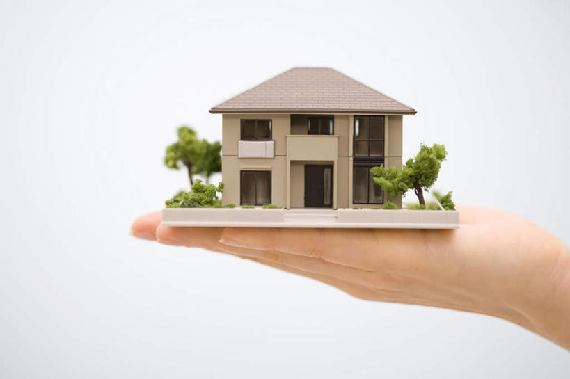 手,家,特写,白色背景,别墅,房屋,拿着,模型,财富,投资,住房,房地产,出示,渴望,建筑模型,彩图,影棚拍摄