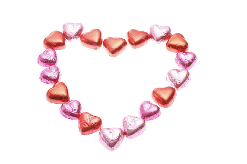 静物,许多,节日,糖果,很多,浪漫,饮食,甜食,巧克力,朱古力,心型,彩图,影棚拍摄,爱