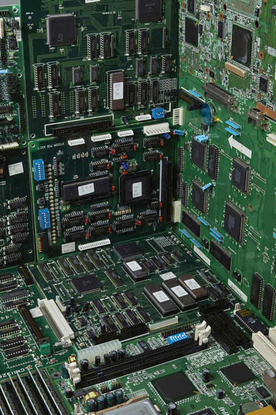 无人,竖图,技术,数据,许多,丰富,电路板,电器,很多,联系,工业,摄影,复杂,母板,创新,彩图
