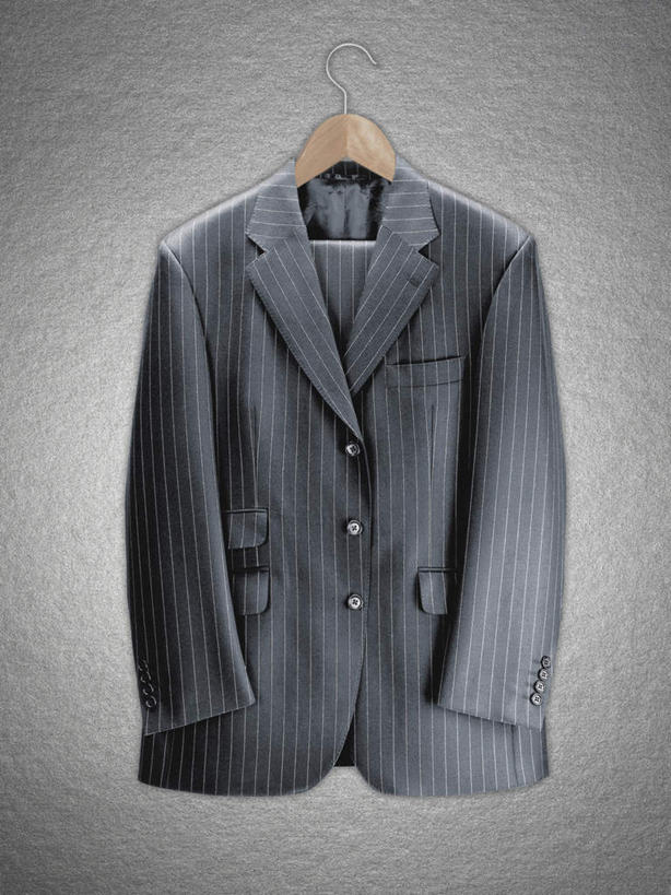 无人,竖图,室内,特写,白天,正面,西装,静物,阴影,灰色背景,套装,正装,反射,木制,影子,职业装,夹子,木制品,一件,摄影,影棚,衣夹,彩图,影棚拍摄,拍摄