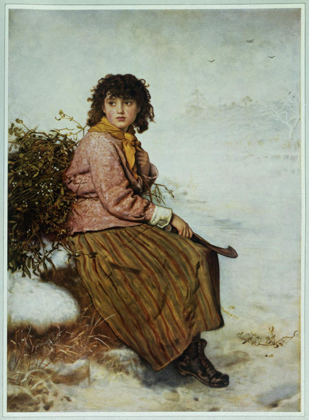 西方人,头发,一个人,无人,坐,横图,室内,白天,正面,裙子,绘画,雪,植物,大雪,油画,欧洲,欧洲人,仅一个年轻女性,仅一个女性,仅一个人,一把,握,枯萎,艺术,积雪,雪景,冬季,冬天,枯草,古典,拿,拿着,注视,文化,长裙,草,黄色,工艺品,观察,看,品味,寒冷,握着,观看,灌木,半身裙,美术,察看,高雅,关注,镰刀,棉袄,美学,悲哀,严寒,年轻女性,女人,女性,白种人,卷发,坐着,彩图,全身,短发