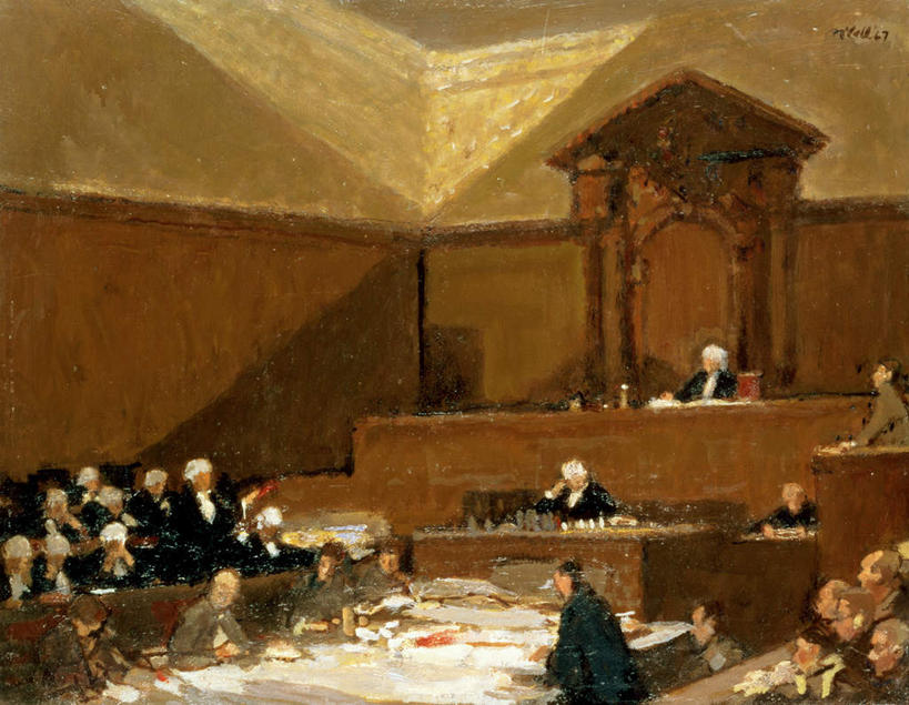 西方人,无人,伙伴,朋友,律师,法官,坐,说,横图,室内,白天,正面,衬衫,西装,讨论,绘画,友谊,合作,团队,桌子,油画,欧洲,欧洲人,套装,正装,艺术,办公桌,墙,领带,许多人,古典,注视,职业装,文化,墙壁,墙面,工艺品,观察,看,品味,一群人,战略,观看,美术,审讯,察看,高雅,关注,美学,联合,合谋,审判,交流,配合,协作,男人,男性,中年男性,白种人,法律家,法学家,沟通,讲话,交谈,商讨,说话,谈话,坐着,半身,彩图,衬衣,判事,推事