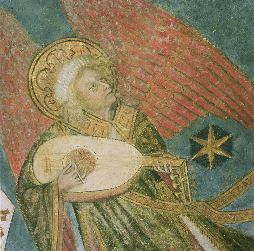 西方人,一个人,无人,站,竖图,室内,白天,正面,绘画,油画,欧洲,欧洲人,仅一个男性,仅一个人,仅一个中年男性,天使,握,服装,艺术,翅膀,长袍,六角形,乐器,琵琶,弦乐器,古典,弹奏,拿,拿着,注视,文化,衣服,工艺品,观察,看,品味,站着,握着,服饰,观看,美术,察看,高雅,神圣,衣着,穿着,关注,六角星,善良,弹拨弦鸣乐器,信徒,美学,使者,衣饰,民乐之王,圣洁,男人,男性,中年男性,白种人,站立,半身,彩图,弹拨弦乐器