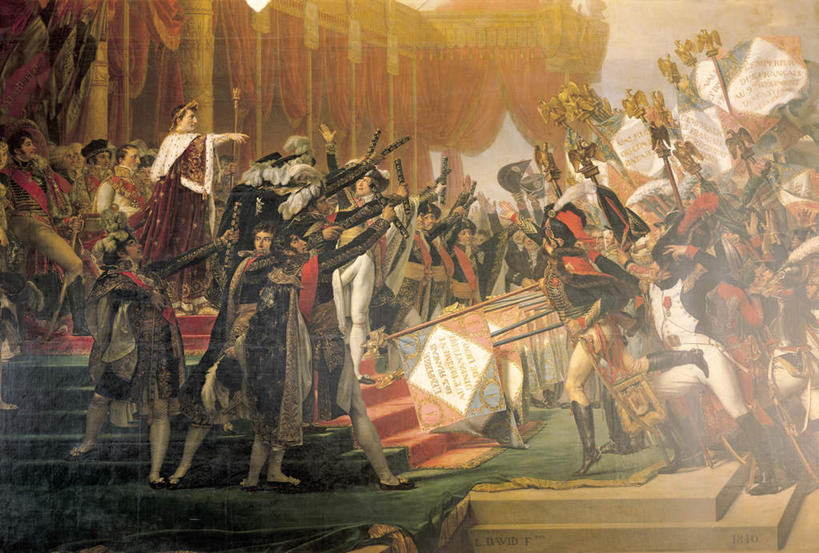 西方人,无人,站,横图,室内,白天,正面,民族服装,绘画,竞争,窗帘,地毯,楼梯,桌子,帽子,油画,欧洲,欧洲人,士兵,对抗,握,指,艺术,装饰,冲突,编织,英文,标志,文字,字符,手工艺品,字母,办公桌,阶梯,墙,织物,许多人,古典,拿,拿着,注视,指点,礼帽,破坏,文化,标识,墙壁,墙面,台阶,红色,帘子,工艺品,观察,看,品味,站着,一群人,遮阳,武器,战争,握着,观看,英文字母,华丽,修饰,美术,损坏,点缀,察看,高雅,剑,指向,攻击,威胁,对立,关注,矛盾,兵器,防御,美学,敌对,挫败,斗争,抗拒,抗衡,敌人,衬托,美观,雅致,雅观,杀伤,威慑,兵士,仇敌,仇人,危险,男人,男性,中年男性,白种人,站立,半身,彩图,传统服装,民俗服