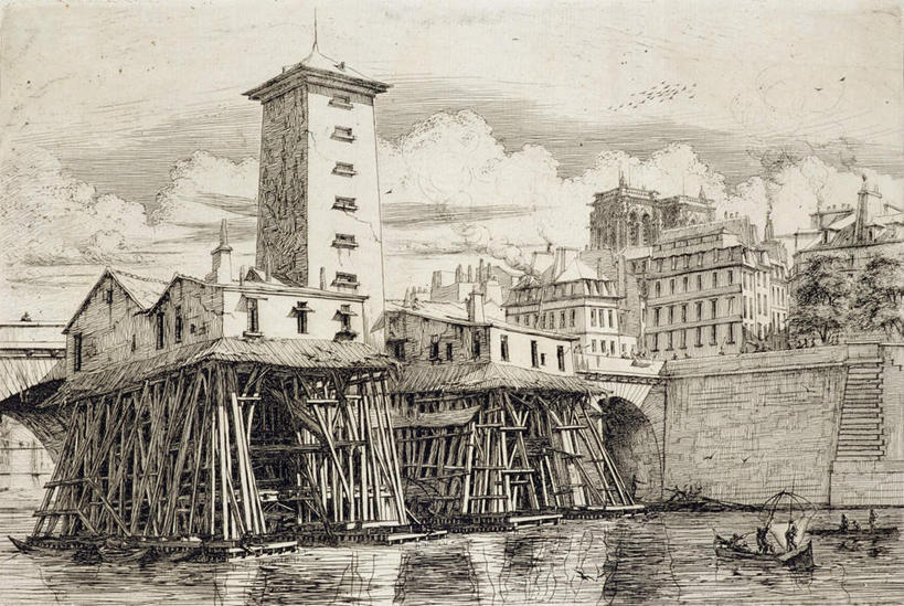 无人,教堂,横图,室内,白天,正面,绘画,河流,水,建筑,船,油画,法国,巴黎,巴黎圣母院,欧洲,阴影,艺术,光线,影子,河水,水流,云,云朵,木船,古典,云彩,文化,白云,天空,阳光,工艺品,交通工具,天,品味,晴朗,哥特式,美术,高雅,舟,基督教,载具,哥特式建筑,巴黎圣母院大教堂,美学,晴空,彩图