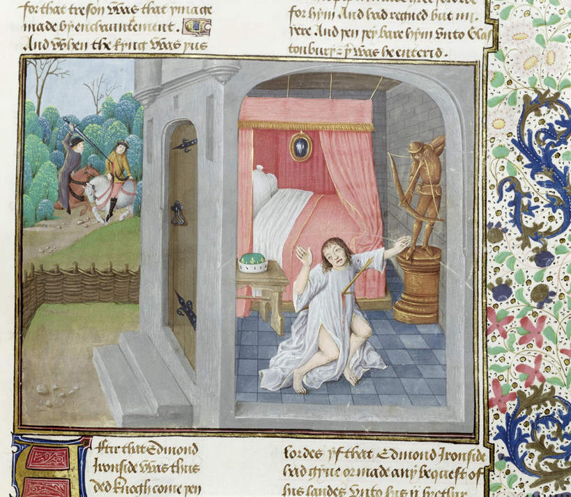 西方人,无人,三个人,家,栏杆,站,坐,跪,举,横图,室内,白天,正面,绘画,安全,竞争,草地,草坪,植物,床,道路,路,马,野生动物,油画,雕塑,欧洲,欧洲人,对抗,握,服装,艺术,装饰,冲突,英文,标志,长袍,雕刻,雕像,弓箭,盔甲,文字,栅栏,字符,字母,房屋,墙,屋子,篱笆,围栏,小路,床单,防护,交通,古典,拿,拿着,注视,破坏,文化,被子,标识,护栏,楼房,墙壁,墙面,住宅,草,树,树木,衣服,绿色,白色,自然,动物,工艺品,观察,看,品味,托,站着,武器,战争,握着,运输,服饰,单人床,牲畜,生长,成长,观看,纪念,英文字母,保护,美术,损坏,察看,高雅,被单,攻击,威胁,衣着,穿着,对立,关注,矛盾,兵器,主题,保险,防御,陈列,杀害,铠甲,功能,美学,敌对,挫败,斗争,抗拒,抗衡,杀伤,威慑,防具,防卫,衣饰,殛毙,戕害,杀戮,屠戮,平安,危险,男人,男性,年轻男性,白种人,跪着,举起,举手,举着,向上举,向上伸,向上托,站立,坐着,彩图,全身,房子,甲胄