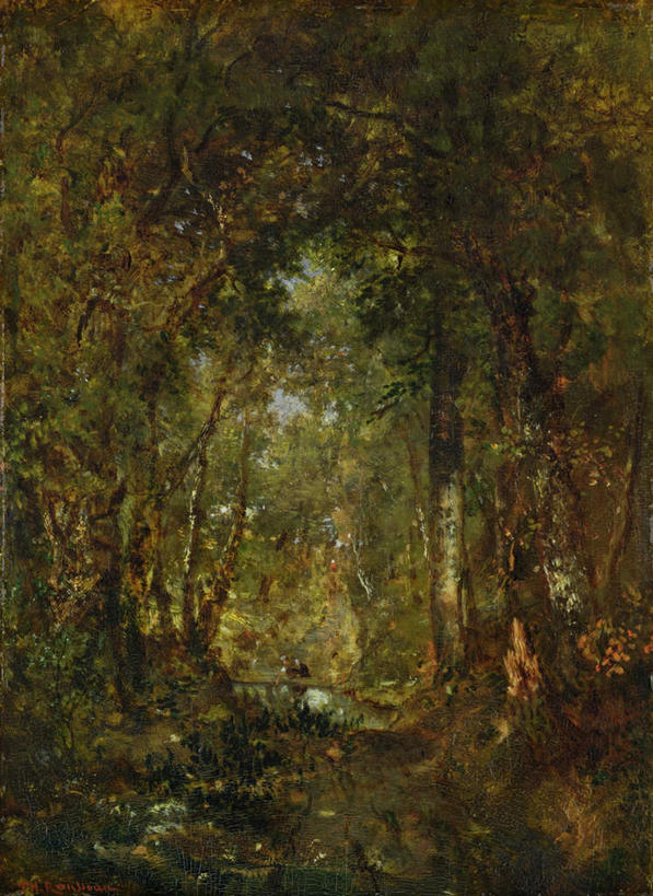 无人,竖图,室内,白天,正面,绘画,河流,森林,树林,水,植物,油画,法国,欧洲,艺术,河水,水流,古典,文化,树,树木,绿色,小溪,自然,工艺品,溪水,品味,生长,成长,美术,高雅,法兰西共和国,美学,法兰西第五共和国,法兰西岛,枫丹白露,枫丹白露宫,枫丹白露宫苑,枫丹白露镇,法兰西岛大区,塞纳.马恩省,彩图