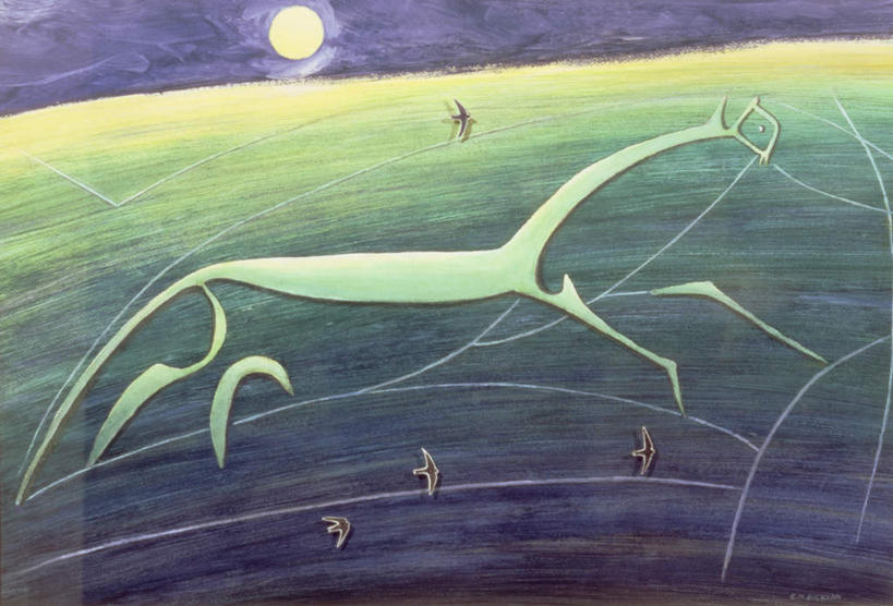 无人,横图,室内,白天,正面,绘画,石头,山,山脉,马,鸟,野生动物,燕子,油画,飞翔,伸展,张开,展翅,阴影,艺术,装饰,飞行,光线,翅膀,鸟类,石子,影子,墙,山峰,山峦,翱翔,古典,文化,飞舞,壁画,墙壁,墙面,蓝色,蓝天,天空,阳光,动物,工艺品,群山,天,品味,可爱,运输,牲畜,活泼,晴朗,华丽,修饰,美术,点缀,高雅,张开翅膀,万里无云,美学,衬托,美观,雅致,雅观,遨游,漫游,家燕,拙燕,展开翅膀,石块,岩石,晴空,晴空万里,画画,彩图,全身,益鸟