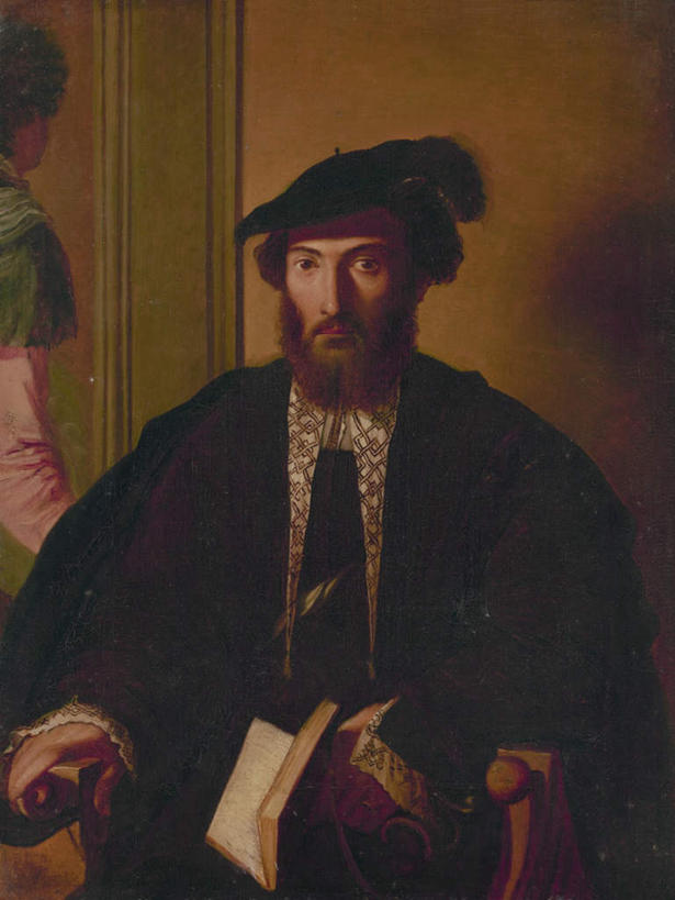 西方人,一个人,无人,坐,竖图,室内,白天,正面,民族服装,看书,绘画,阅读,帽子,书籍,椅子,油画,欧洲,欧洲人,仅一个男性,仅一个人,仅一个中年男性,学习,服装,艺术,木椅,古典,注视,文化,衣服,书本,工艺品,观察,看,品味,读书,浏览,服饰,观看,美术,察看,高雅,衣着,穿着,关注,美学,无边帽,衣饰,航海家,探险家,亚美利哥.韦斯普奇,男人,男性,中年男性,白种人,书,图书,坐着,半身,彩图,传统服装,民俗服