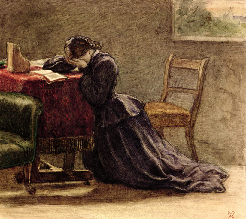 西方人,一个人,无人,哭,横图,室内,白天,侧面,绘画,桌子,油画,欧洲,欧洲人,仅一个年轻女性,仅一个女性,仅一个人,阴影,服装,艺术,光线,材料,档案,文件,影子,办公桌,墙,古典,休闲装,文化,墙壁,墙面,衣服,资料,工艺品,趴着,品味,休闲,休闲服,遮,遮掩,眼泪,服饰,美术,掩盖,高雅,遮挡,泪水,文档,遮盖,美学,掩饰,寡妇,孀妇,未亡人,年轻女性,女人,女性,白种人,趴,彩图,全身,哭泣,哭啼