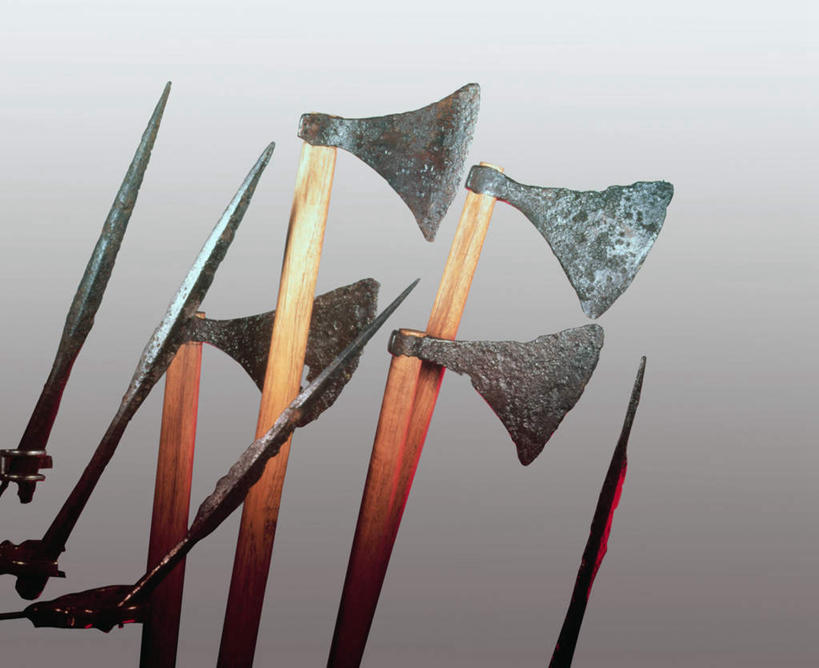 无人,横图,室内,特写,白天,白色背景,正面,静物,金属制品,许多,阴影,生锈,光线,金属,工具,影子,摄影,影棚,腐蚀,侵蚀,斧头,斧子,腐化,锈迹斑斑,彩图,影棚拍摄,拍摄