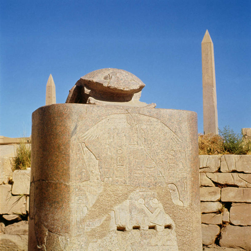 无人,竖图,室外,白天,正面,旅游,度假,名胜古迹,植物,标志建筑,地标,建筑,雕塑,非洲,埃及,枯萎,遗迹,装饰,雕刻,雕像,柱子,枯草,神庙,古迹,文物,娱乐,建设,古建筑,废墟,草,黄色,蓝色,蓝天,天空,天,享受,休闲,旅游胜地,放松,晴朗,纪念,古埃及,主题,陈列,古文明,北非,万里无云,阿拉伯埃及共和国,金字塔之国,棉花之国,功能,卡尔纳克神庙,卡纳克神庙,阿非利加洲,底比斯,百门之都,晴空,晴空万里,彩图