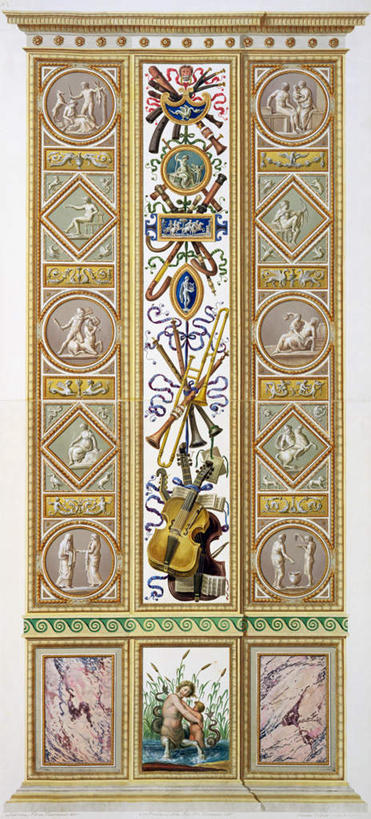 无人,竖图,室内,白天,正面,旅游,度假,绘画,标志建筑,地标,建筑,欧洲,梵蒂冈,艺术,装饰,雕刻,墙,文化,娱乐,建设,壁画,墙壁,墙面,享受,休闲,旅游胜地,放松,华丽,修饰,点缀,南欧,衬托,美观,雅致,雅观,雕镂,雕琢,镌刻,梵蒂冈城国,画画,彩图