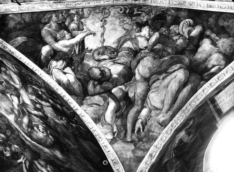 无人,教堂,横图,黑白,室内,白天,正面,绘画,野生动物,油画,意大利,欧洲,罗马,节日,艺术,爬行动物,蛇,首都,古典,文化,动物,工艺品,品味,祈祷,健康,许愿,宗教,信仰,纪念,祈求,美术,高雅,基督教,南欧,天主教,冷血动物,凶猛,脊椎动物,长虫,信念,意大利共和国,美学,西斯廷教堂,残暴,平安,凶残,大教堂,礼拜堂,冷血