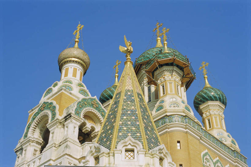 无人,教堂,横图,室外,白天,仰视,旅游,度假,名胜古迹,标志建筑,地标,建筑,法国,欧洲,阴影,节日,遗迹,光线,影子,尖顶,凌晨,清晨,古迹,文化,文物,娱乐,建设,古建筑,蓝色,蓝天,天空,阳光,天,祈祷,享受,休闲,健康,旅游胜地,放松,许愿,宗教,信仰,晴朗,纪念,祈求,早晨,信念,古文明,滨海阿尔卑斯,尼斯,万里无云,法兰西共和国,省会,法兰西第五共和国,普罗旺斯.阿尔卑斯.蓝色海岸,普罗旺斯.阿尔卑斯.蓝色海岸大区,滨海阿尔卑斯省,平安,晴空,晴空万里,彩图,低角度拍摄,大教堂,礼拜堂